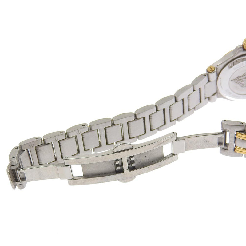 【GUCCI】グッチ
 コンビ 9040L ステンレススチール シルバー/ゴールド クオーツ アナログ表示 レディース アイボリー文字盤 腕時計