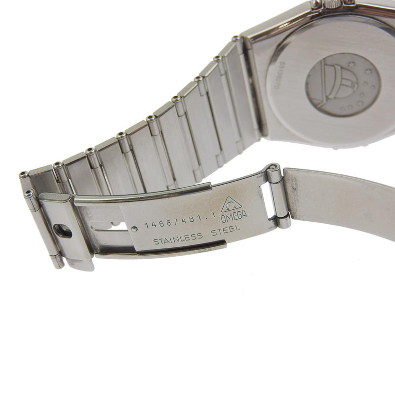 【OMEGA】オメガ
 コンステレーション 33mm ステンレススチール シルバ― クオーツ アナログ表示 メンズ シルバ―文字盤 腕時計