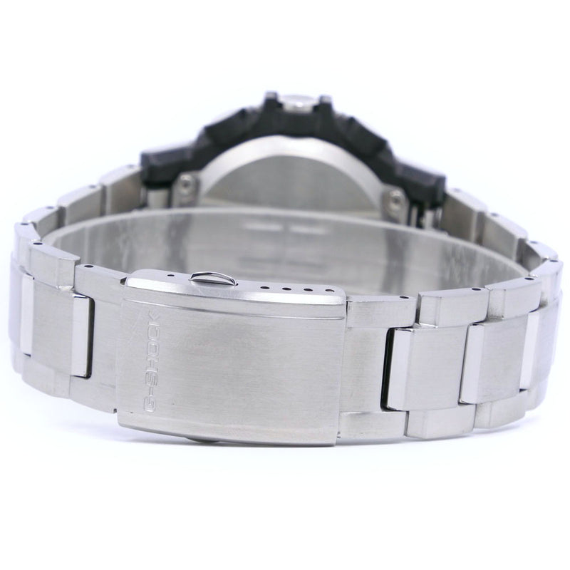 [CASIO] Casio Solar G-SHOCK G-STEELGST-B300 Stainless steel Steel Silver Tough Solar Analog display Men's Black Dial Watch A Rank