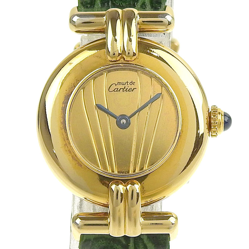 Cartier(カルティエ) 腕時計 マストコリゼ レディース 革ベルト/型押 