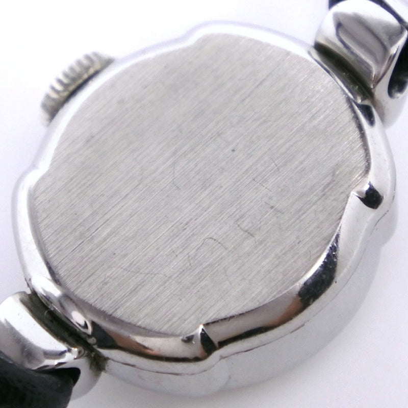 【OMEGA】オメガ
 アンティーク cal.481 ステンレススチール×レザー シルバ― 手巻き アナログ表示 レディース シルバ―文字盤 腕時計