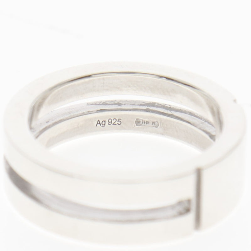 [Gucci] Gucci Silver 925 10 Silver Ladies Ring / Ring A+Rank