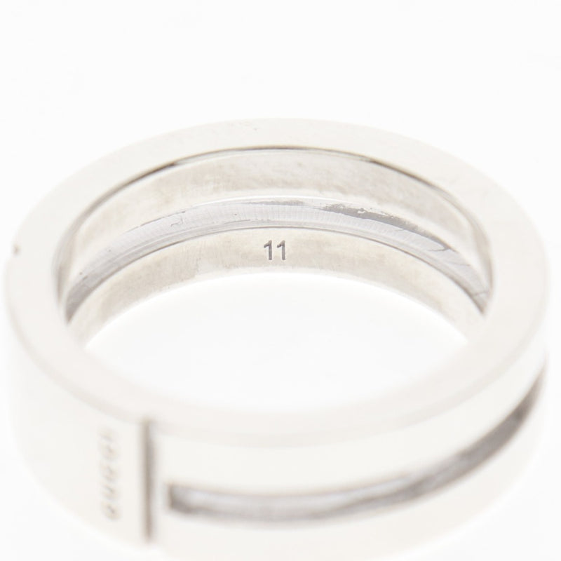 [Gucci] Gucci Silver 925 10 Silver Ladies Ring / Ring A+Rank