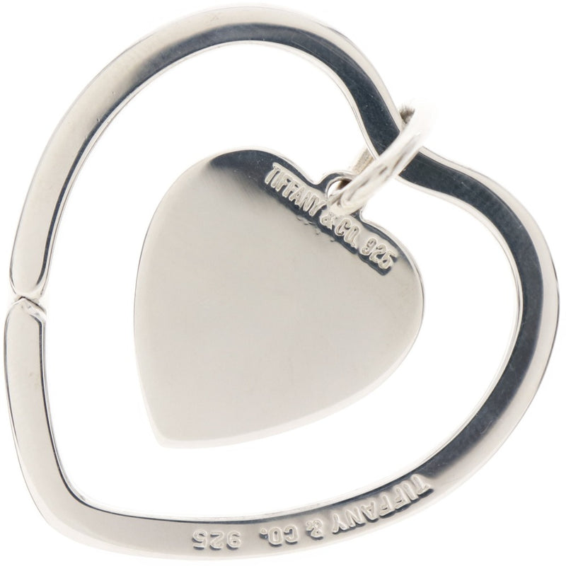 [TIFFANY & CO.] Tiffany Open Heart El Saperetti Silver 925 Silver Ladies Keychain A Rank