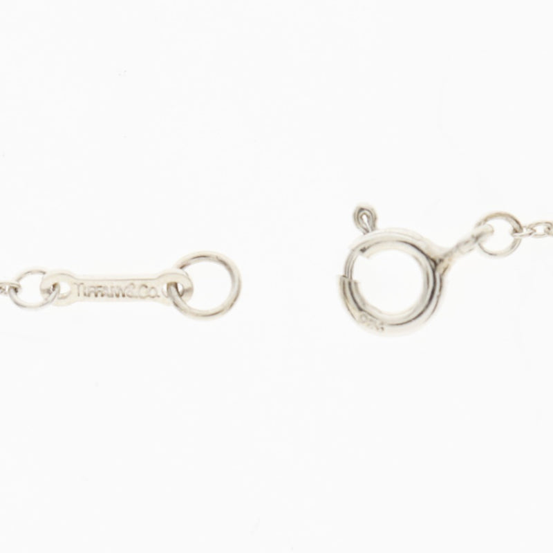 [Tiffany & Co.] Tiffany Infinity Cross Elsaperetti Silver 925 Silver Ladies Necklace A+Rank