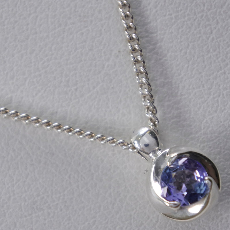 [4 ℃] Yeong Sea Necklace Silver 925 Purple Ladies A+Rank