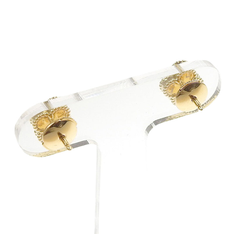 [Van Cleef & Arpels] Van Cleef & Arpel Suu -Toru Humbra Earrings K18 옐로우 골드 흰색 쉘 레이디스 피어스 SA 랭크