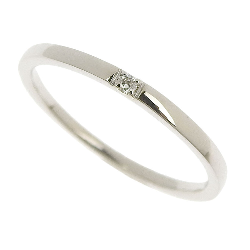 [4 ° C] Yeong Sea Ring / Ring K10 White Gold X Diamond No. 10 Ladies Ring / Ring SA Rank