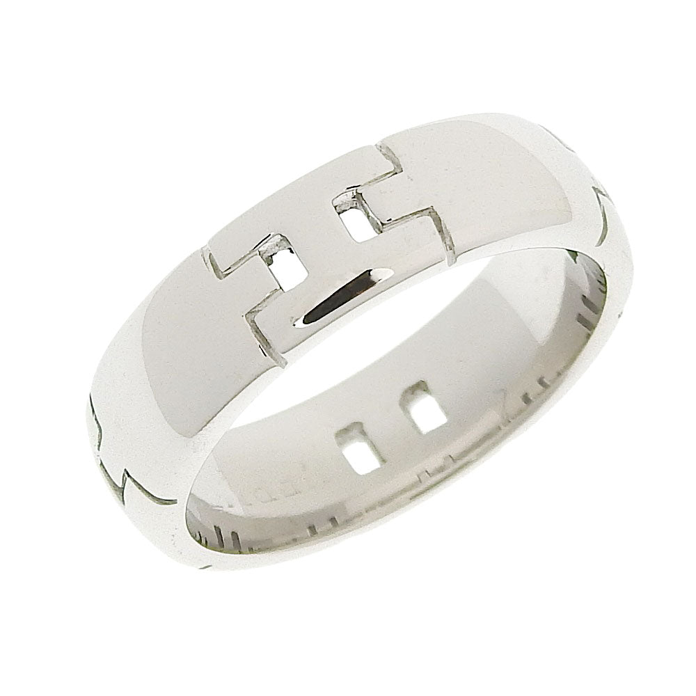 正規品国産HERMES エルメス ニュー ヘラクレス リング ラージ 指輪 アクセサリー コンビ K18 YG 750 SV 925 #54 指輪