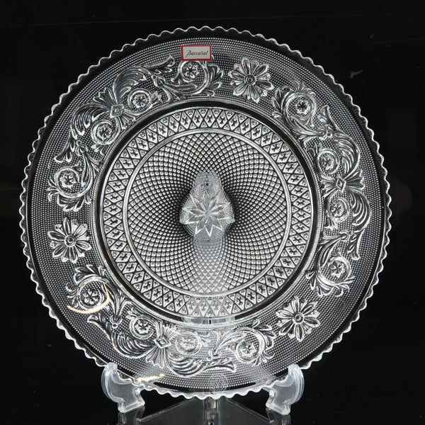 [Baccarat] Baccarat Placa arabesca 20cm CONJUNTA CRISTAL_ CONSEJO S