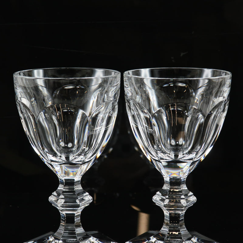 [Baccarat] Baccarat（Harcourt）16厘米酒杯×2 H16厘米玻璃晶体_玻璃A+等级