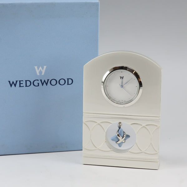 [Wedgwood] Wedgewood Stock Quartz_Note Clock A Rank