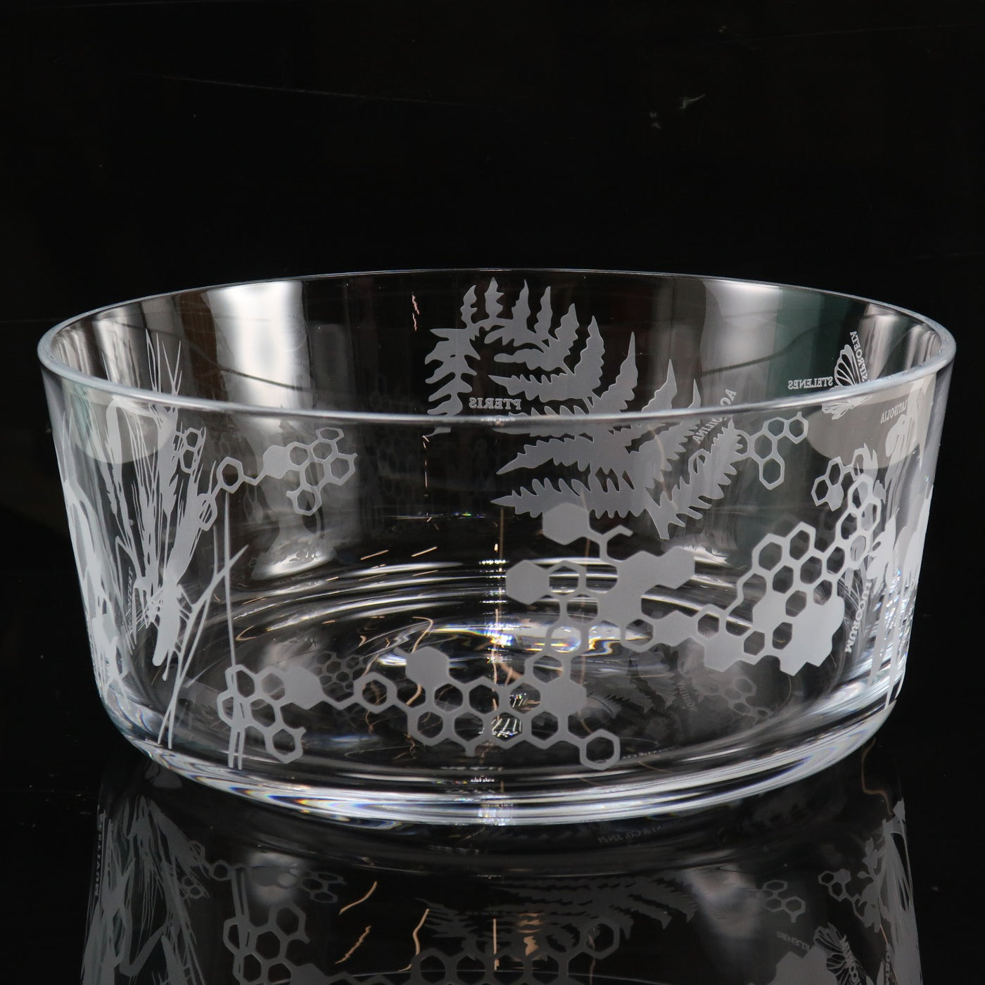 ティファニー ボウル クリスタル フローラ＆ファウナ TIFFANY & CO.] Tiffany Flora & Fauna Bowl Tableware Crystal_