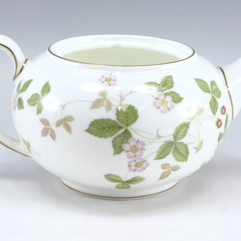 [Wedgwood] Wedgewood Wood Wild Strawberry Tea Teakware Porcelana_ Vigera A-Rank