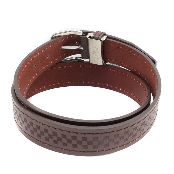 [Chasse animale] Courtette de vache de chasse aux animaux de la chasse à la vache inutilisée Coubeau brun ceinture de la ceinture pour hommes