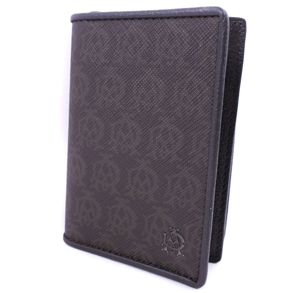 [DUNHILL] Dunhill Card Case Leather Gray Men's Card Case S Rank