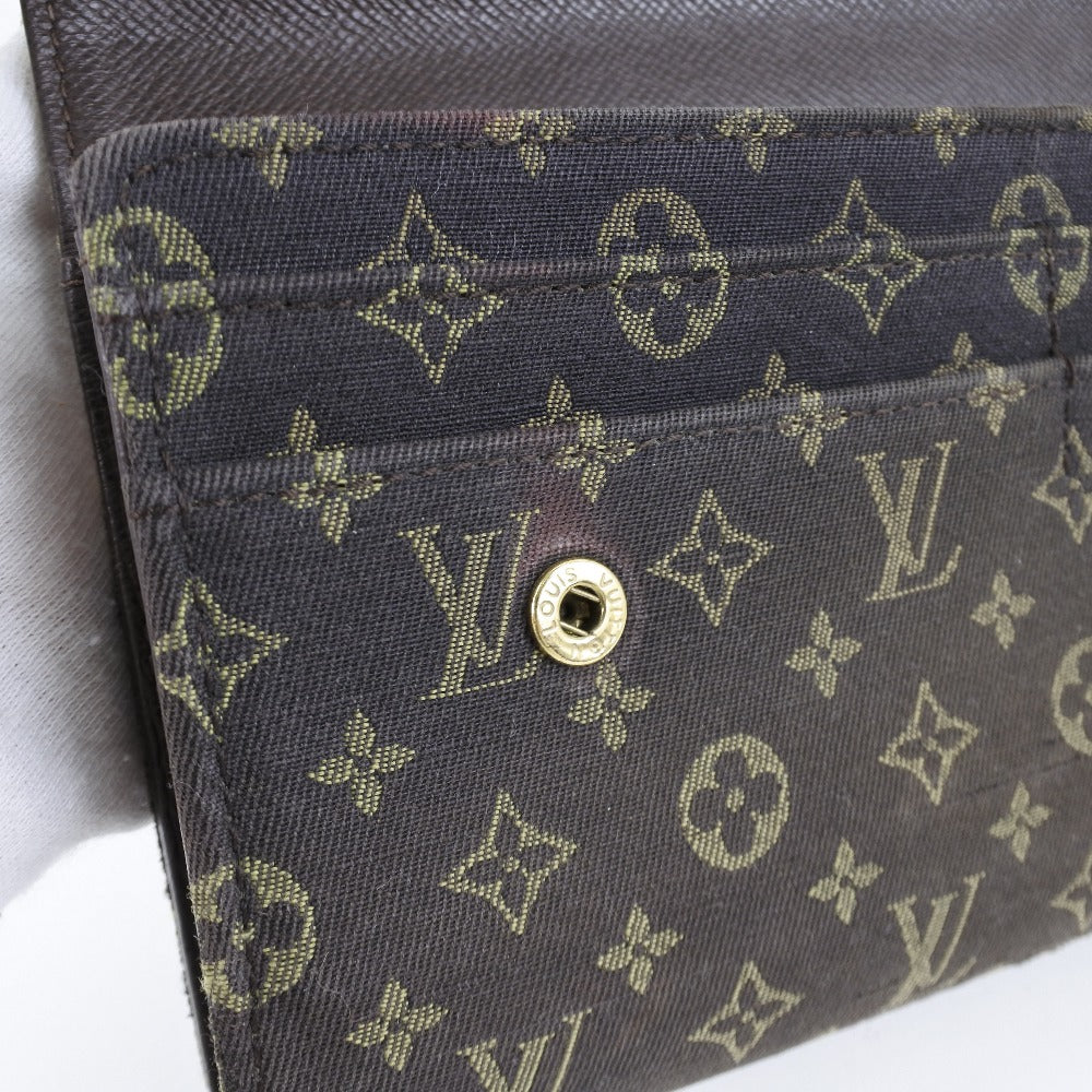 ルイヴィトン モノグラムミニラン エベヌ ポルトフォイユ サラ 財布M95234 LOUIS VUITTON】ルイ・ヴィトン ポルトフォイユサラ M95234 長財布
