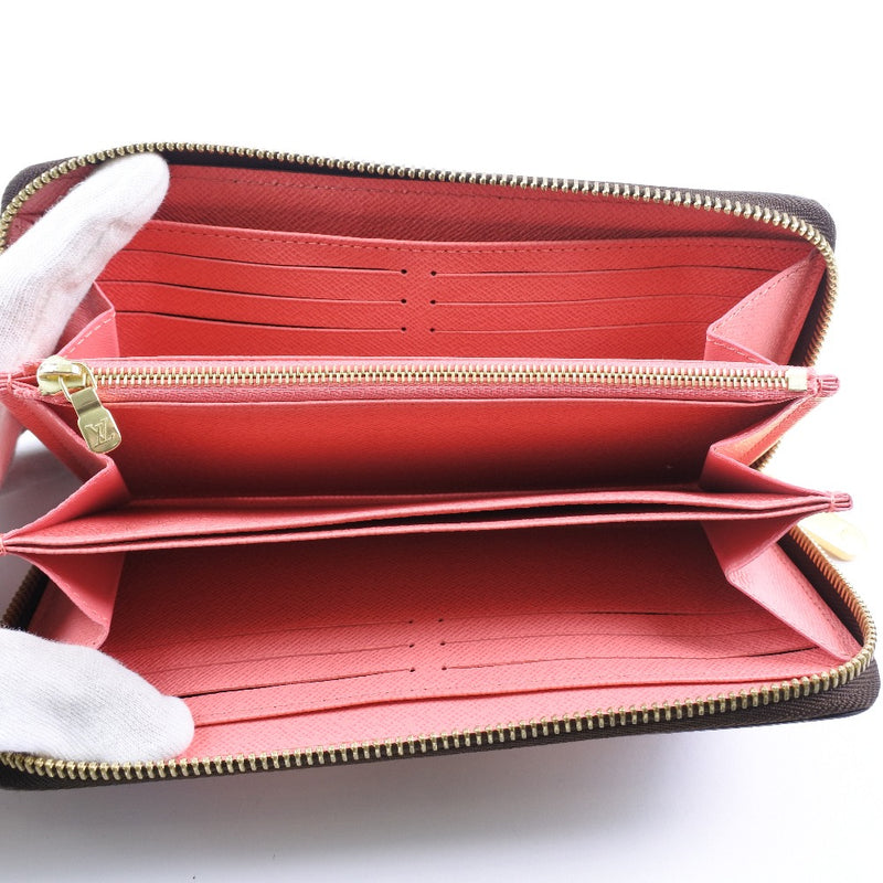 Louis Vuitton Monogram Womens Long Wallets, Red