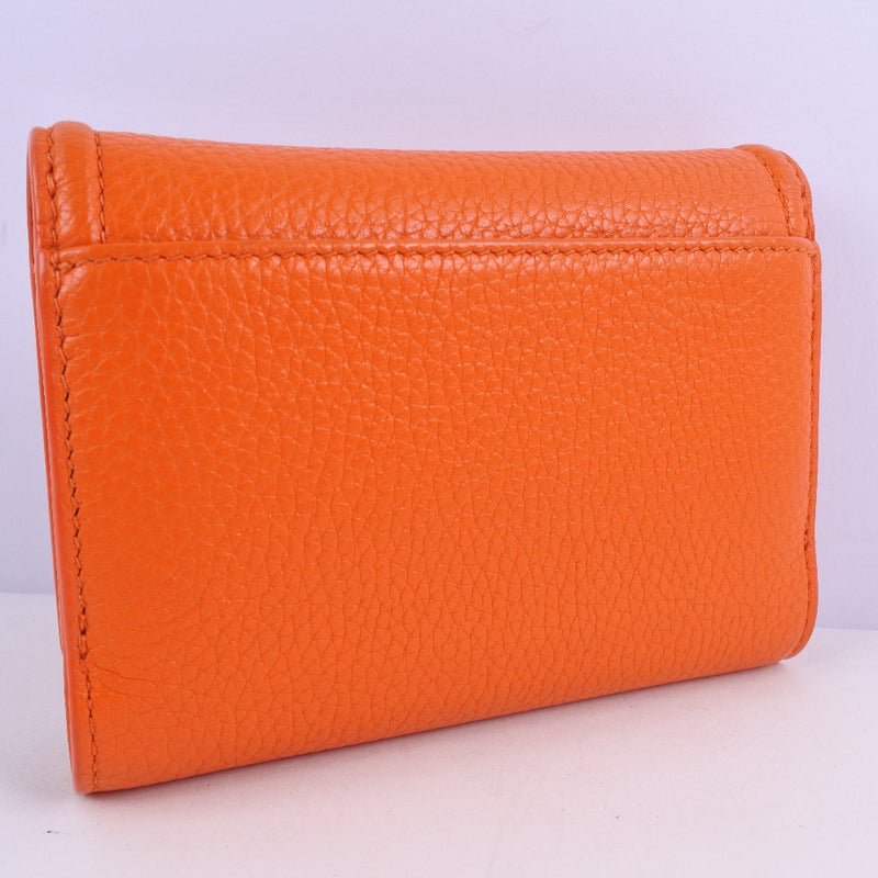 [Tory Burch] Tory Burch Bi -fold Wallet Leather Ladies Bi -fold Wallet A+Rank