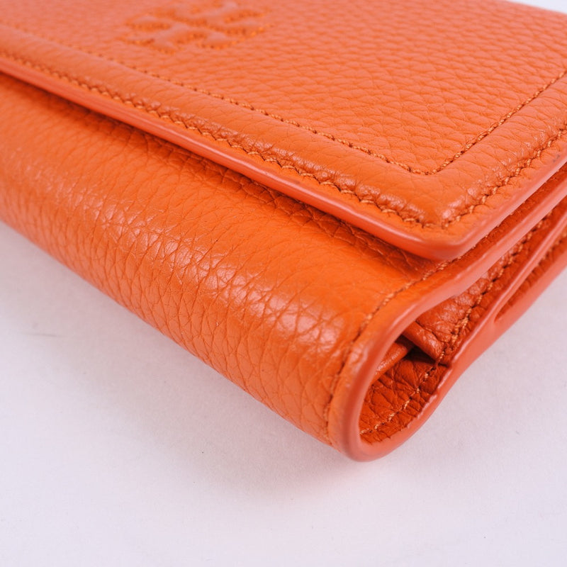 [Tory Burch] Tory Burch Bi -fold Wallet Leather Ladies Bi -fold Wallet A+Rank