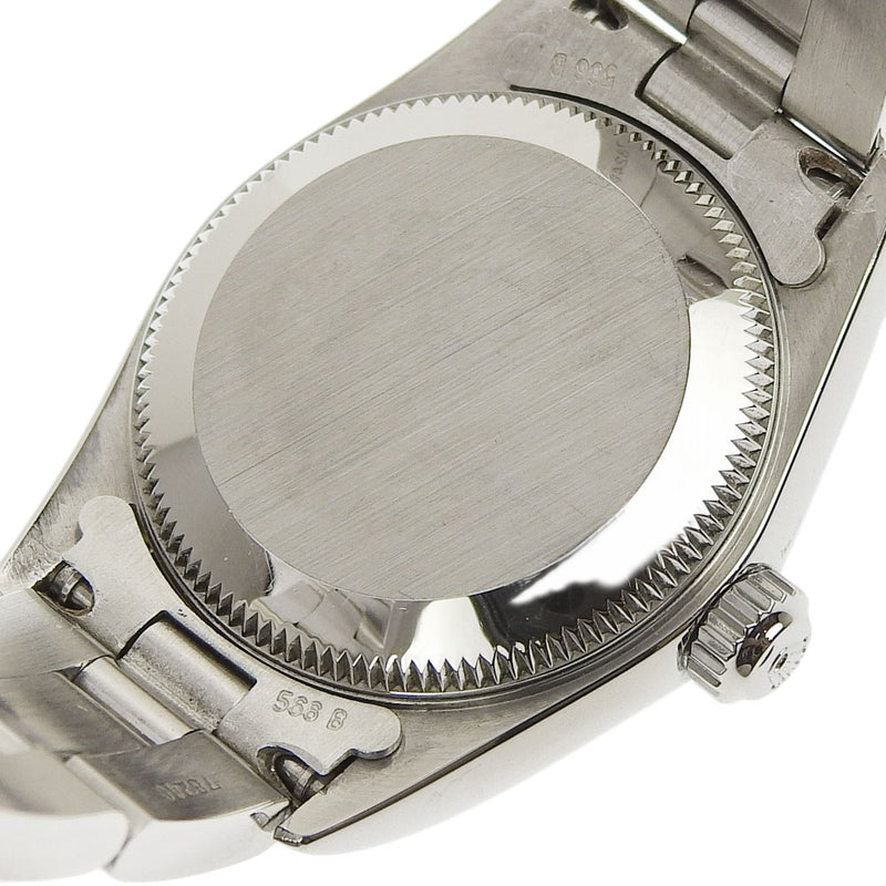【ROLEX】ロレックス
 オイスターパーペチュアル 腕時計
 K番 76030 ステンレススチール 自動巻き アナログ表示 シルバー文字盤 Oyster perpetual レディース