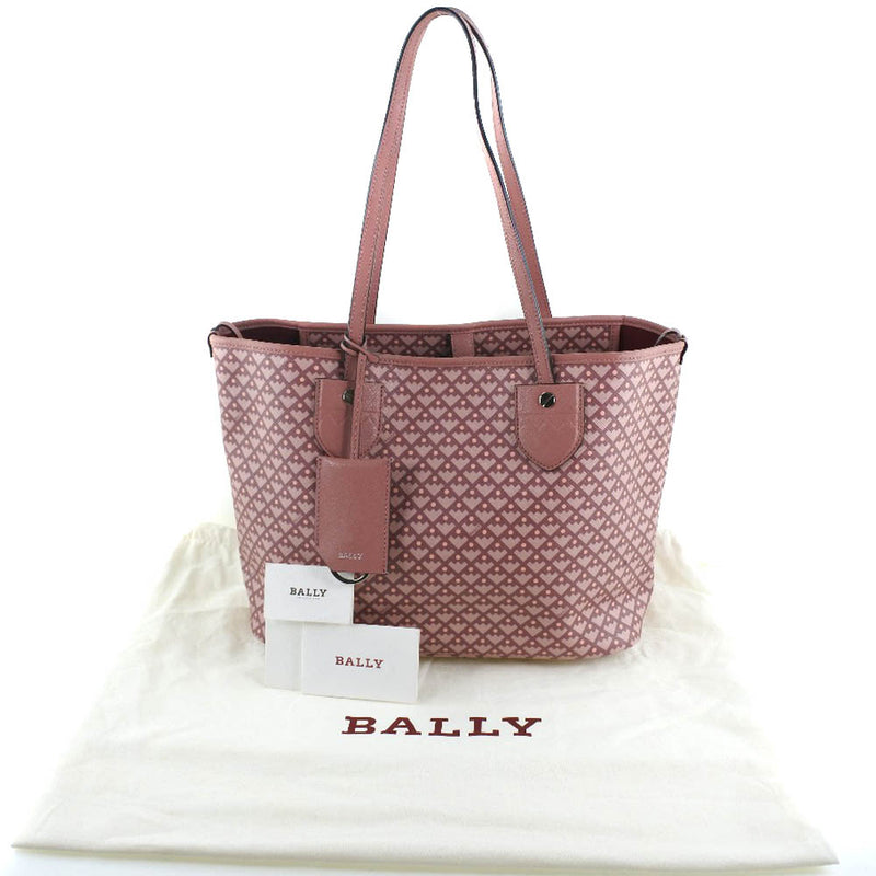 [BALLY] Barry PVC Pink Ladies Tote Bag A Rank
