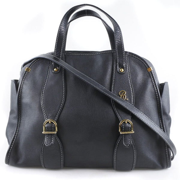 [CHLOE] Chloe 2WAY Shoulder Handbag Calf Black Ladies Handbag