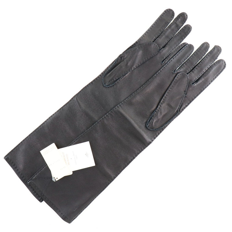 【HERMES】エルメス
 グローブ 手袋
 001772G-01-065 カーフ ノワール 黒 Glove レディースSランク