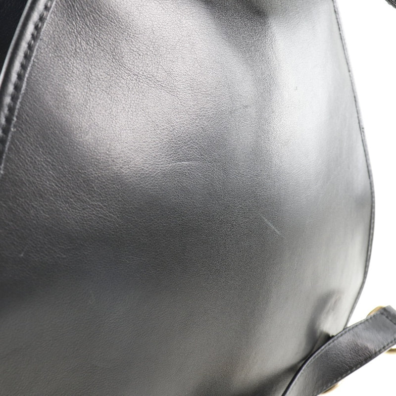 [GUCCI] Gucci Horse Bit 003.2113.0034 Shoulder bag Calf Black Unisex Shoulder Bag A-Rank