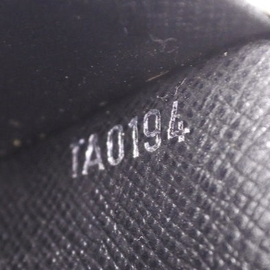 [Louis Vuitton] Louis Vuitton Portofoyle Blaza M32838长钱包taiga acaju acaju黑色TA0194刻有男士长钱包