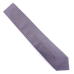 [Hermes] Hermes Tie Silk Purple Tie A+Rank