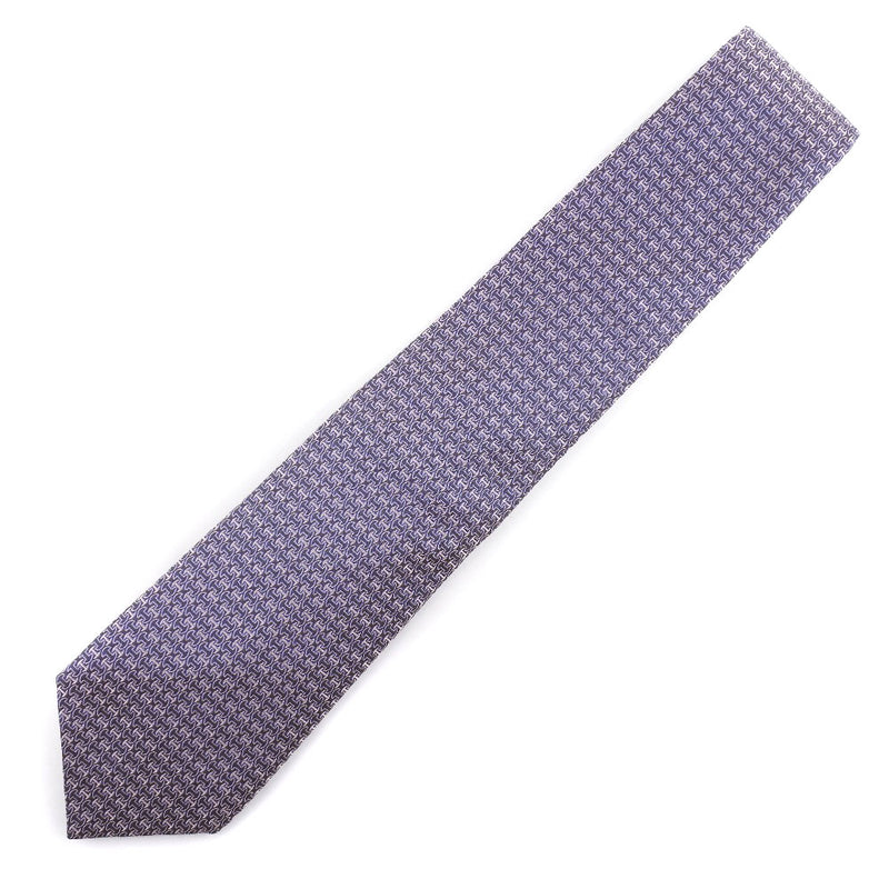 [爱马仕]爱马仕（Hermes）领带丝绸紫色男子领带A+等级