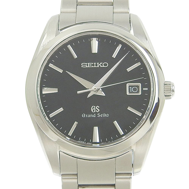 【SEIKO】セイコー
 グランドセイコー 9F62-0AB0 SBGX061 ステンレススチール クオーツ アナログ表示 メンズ 黒文字盤 腕時計
A-ランク