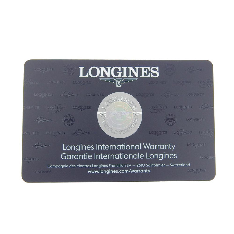[Longines] Longine V.H.P L3.719.4.76.6 Acero inoxidable Acero de acero Plata Analógico Menigratamiento Matrimonio de marcación blanca A Rank