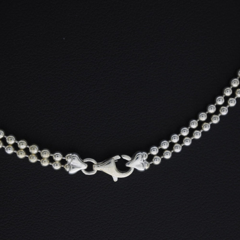 GUCCI] Gucci Plate ball chain necklace Silver 925 Unisex necklace A-rank –  KYOTO NISHIKINO
