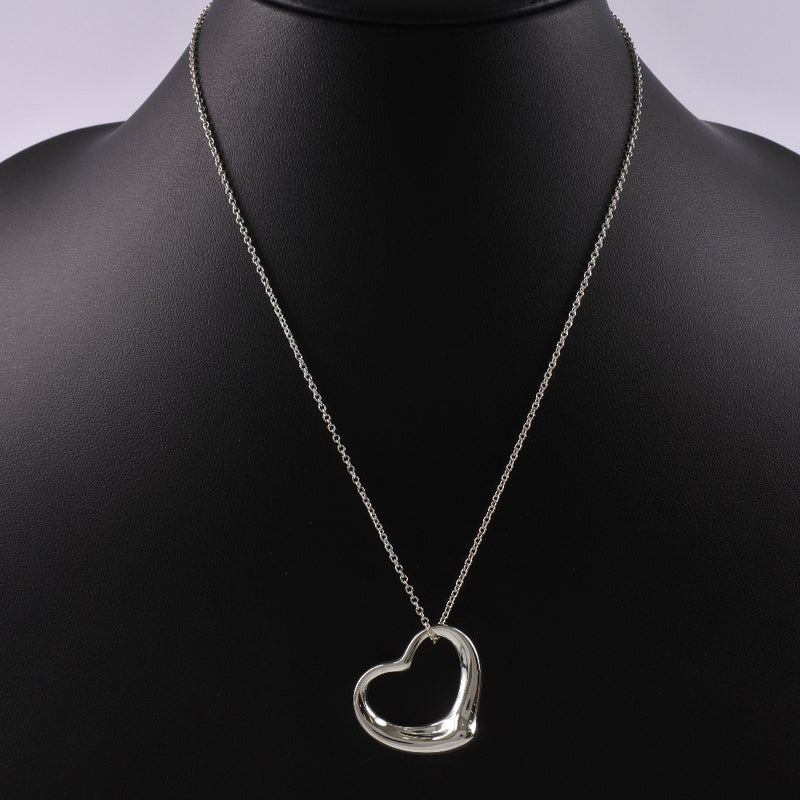 [TIFFANY & CO.] Tiffany Open Heart El Saperetti Silver 925 Ladies Necklace A+Rank
