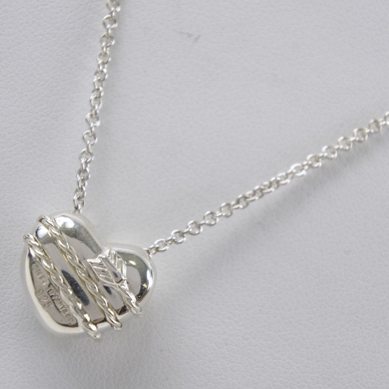 [TIFFANY & CO.] Tiffany Heart & Arrow Silver 925 Ladies Necklace A+Rank