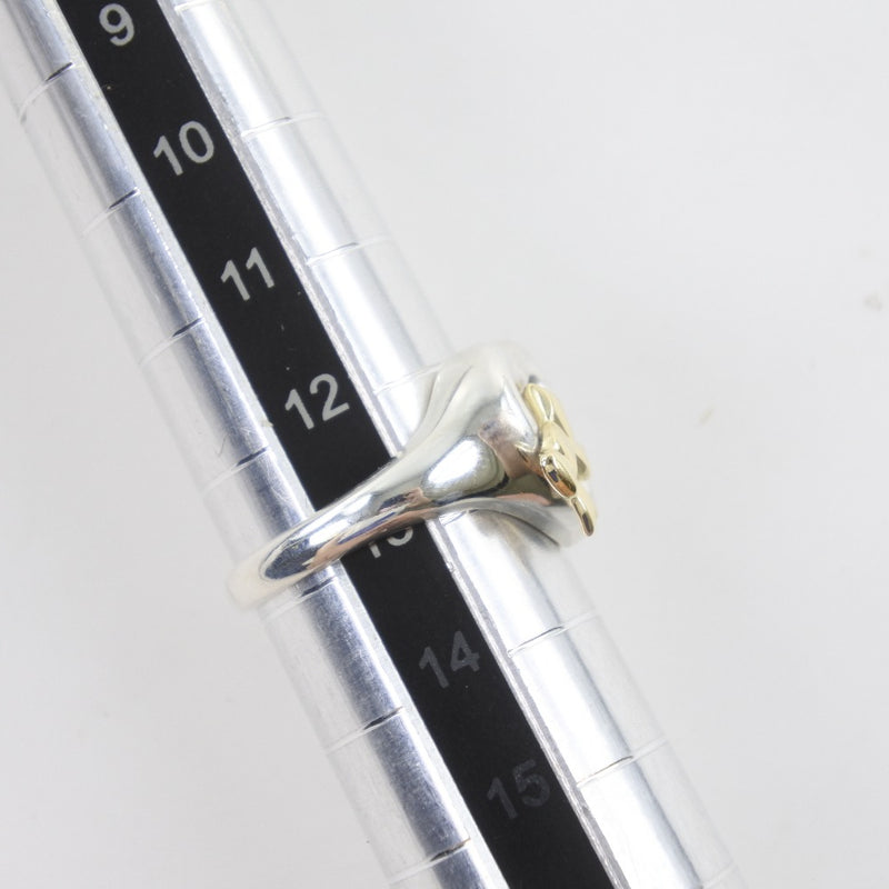 [TIFFANY & CO.] Tiffany Heart Ribbon Silver 925 13 Ladies Ring / Ring A+Rank