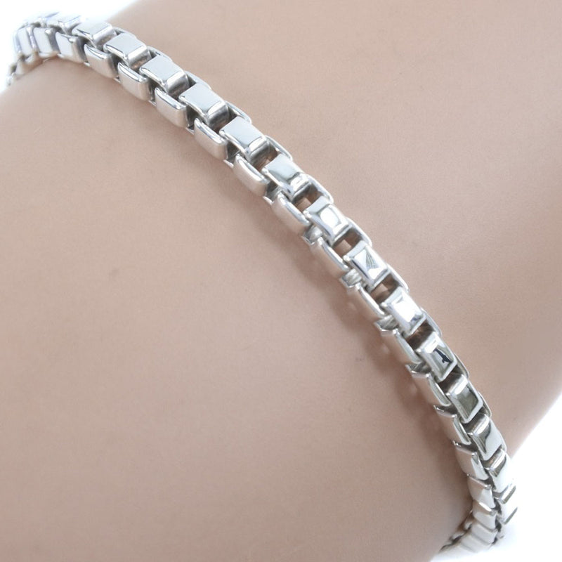 [TIFFANY & CO.] Tiffany Benetian Silver 925 Ladies Bracelet A+Rank