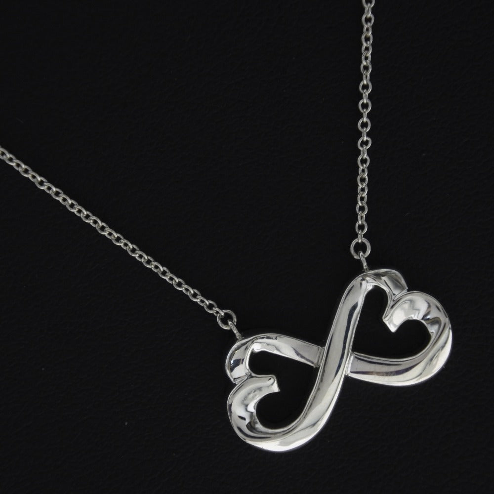 TIFFANY & CO Infinity Pendant Necklace 925 Silver | Infinity pendant,  Infinity symbol necklace, Pendant necklace