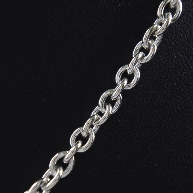 [GUCCI] Gucci Interlocking G Silver 925 Unisex Necklace A+Rank