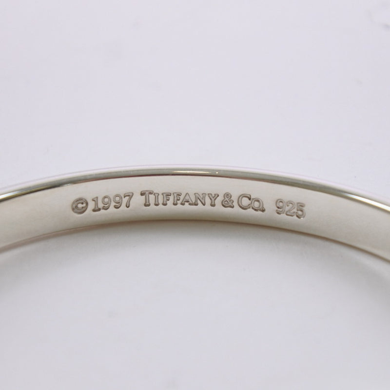 [TIFFANY & CO.] Tiffany 1837 Narrow Silver 925 Ladies Bangle A+Rank