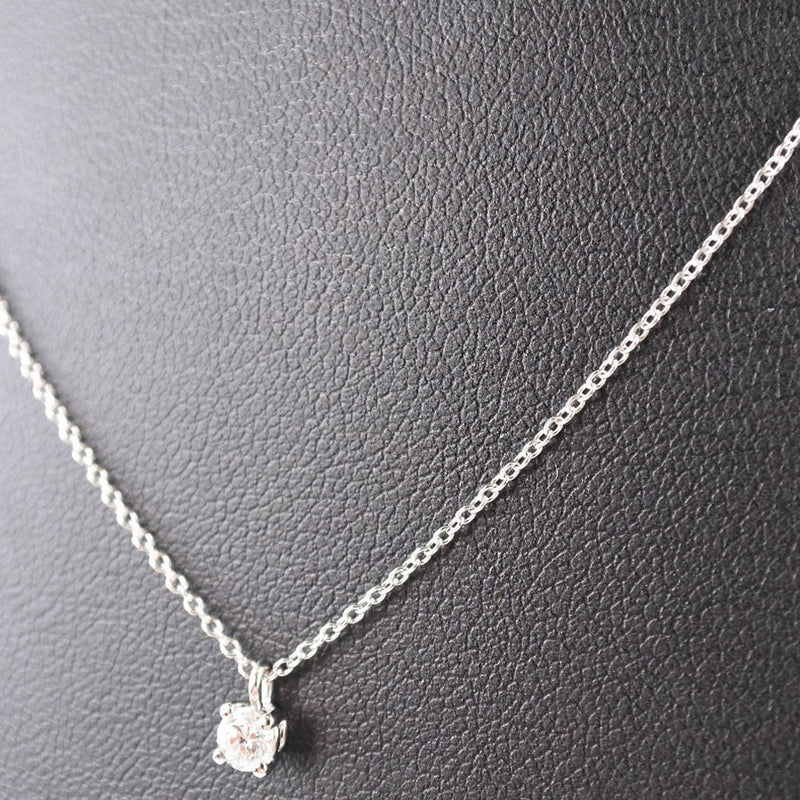 [TIFFANY & CO.] Tiffany PT950 Platinum x Diamond Ladies Necklace SA Rank