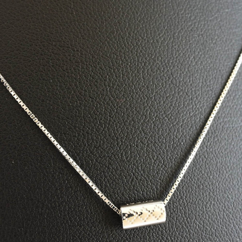 [GUCCI] Gucci Diamantissima K18 White Gold Ladies Necklace SA Rank
