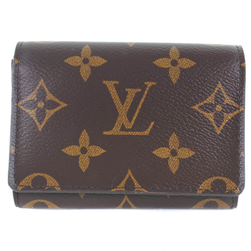 Brown Louis Vuitton Monogram Card Case