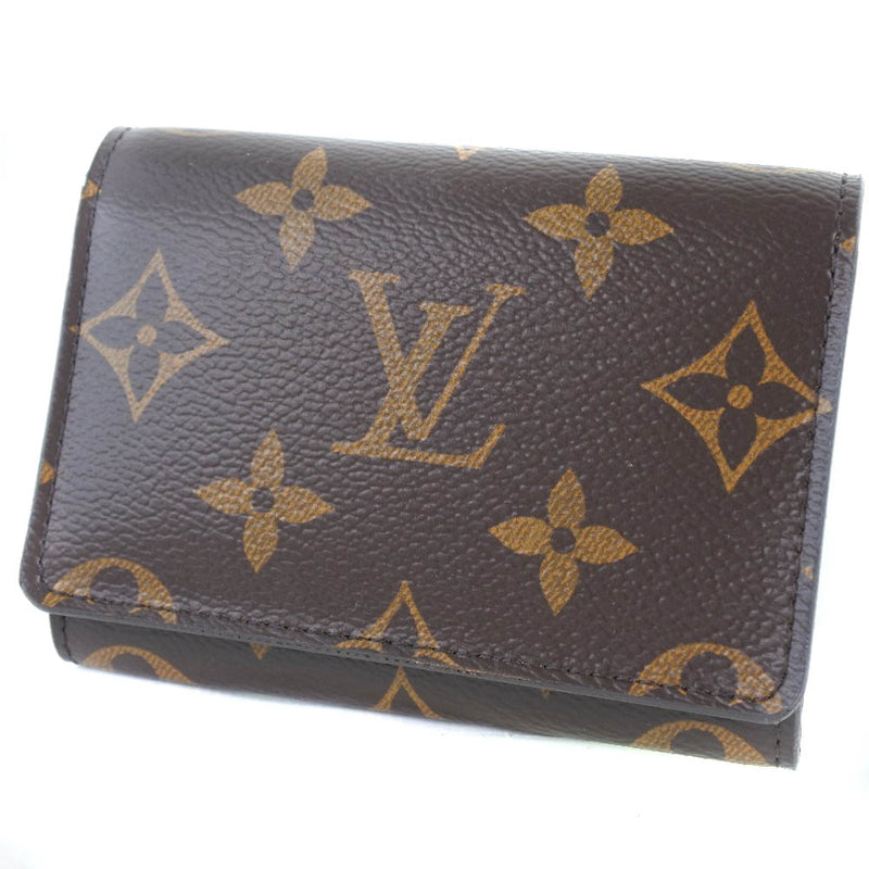 [Louis Vuitton] Louis Vuitton Anverop CartoDoUvisit M62920 Monogram Canvas CA2135 Caso de tarjeta de hombre grabado A+Rango