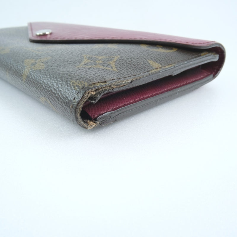 Louis Vuitton] Louis Vuitton Marlylon M60498 Trinic wallet Monogram Canvas  x Epireather Fussa Red CA3182 Engraved Ladies – KYOTO NISHIKINO