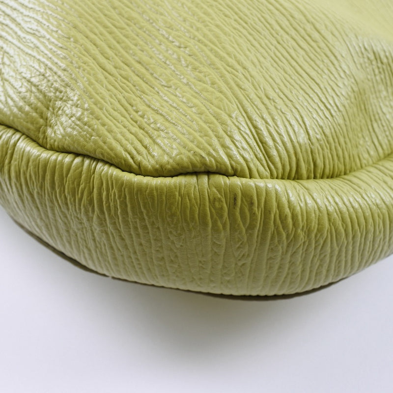 [FURLA] Furla Leather Yellow Green Ladies Shoulder Bag