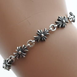 [Chrome Hearts] Chrome Hearts Tiny ECH Plus Silver 925 Unisex Bracelet A Rank