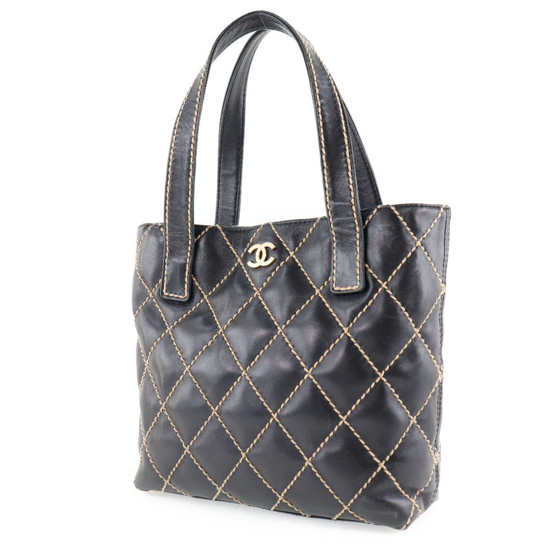 [Chanel] Chanel Wild Stitch A18126 Curf Ladies Tote Bag